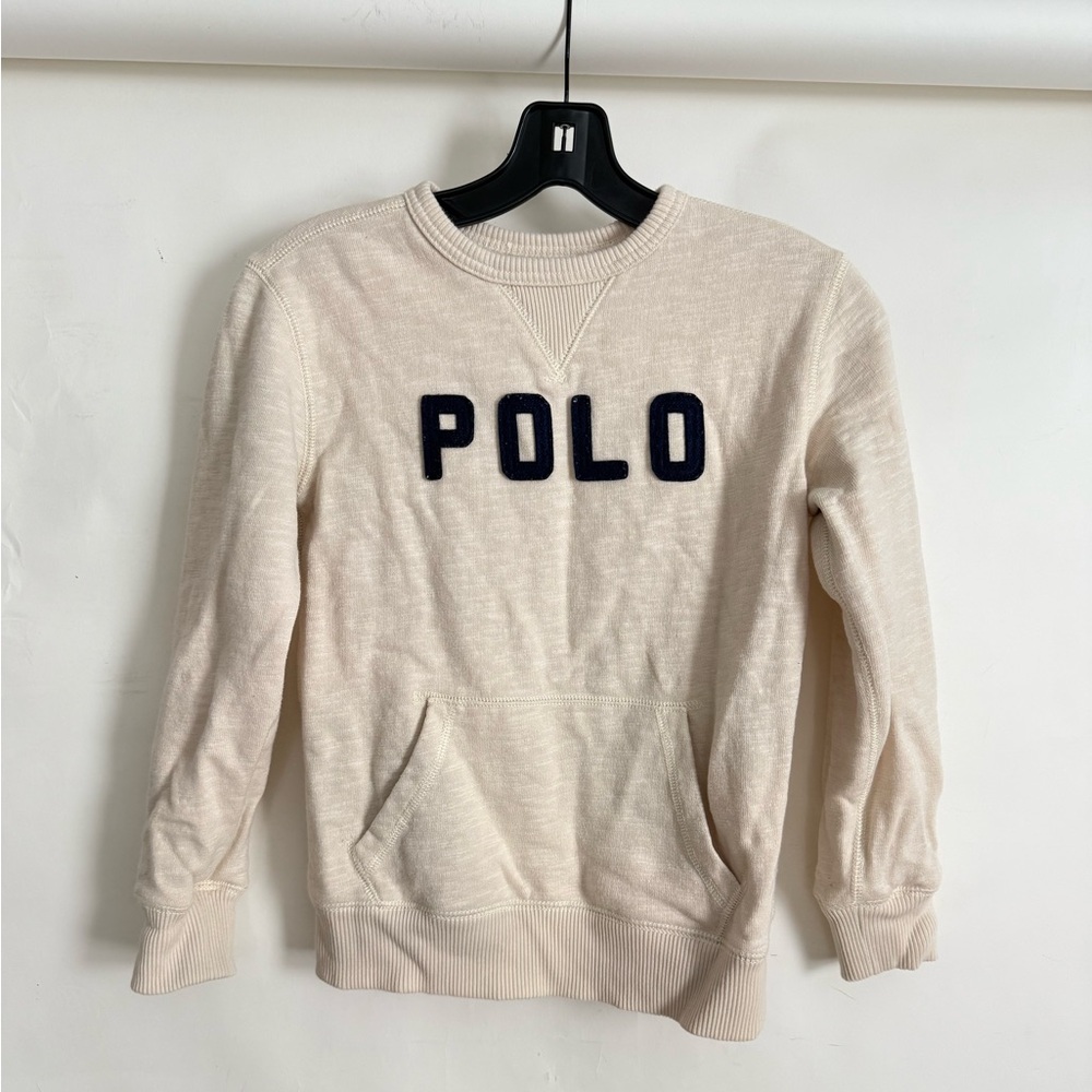 Polo by Ralph Lauren Kids Beige Crewneck Sweater